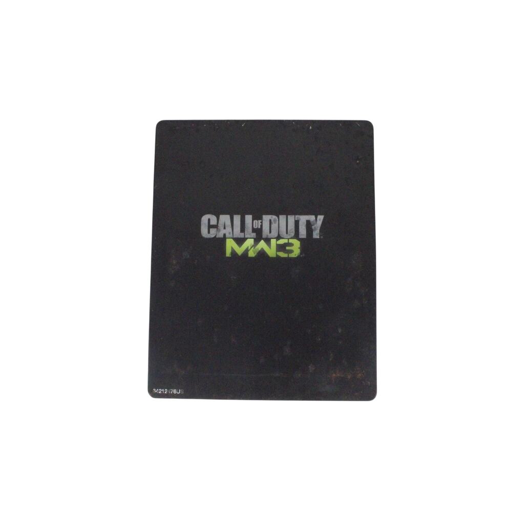 Call of Duty Modern Warfare 3 MW3 Black Tin Case (PS3, 2011) Complete